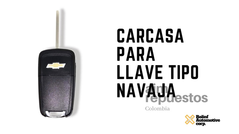 Carcasa Llave Cruze, Sonic, Tracker Original Gm 3 o 2 Botones - Aim Repuestos Colombia