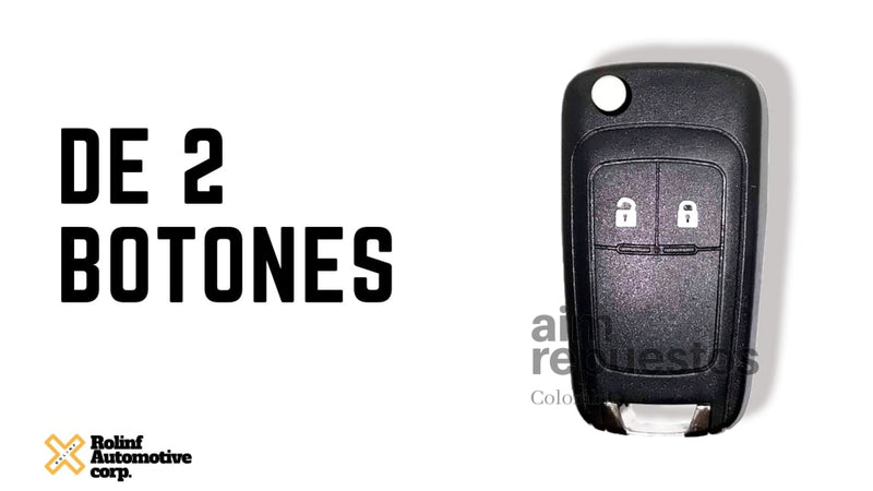 Carcasa Llave Cruze, Sonic, Tracker Original Gm 3 o 2 Botones - Aim Repuestos Colombia