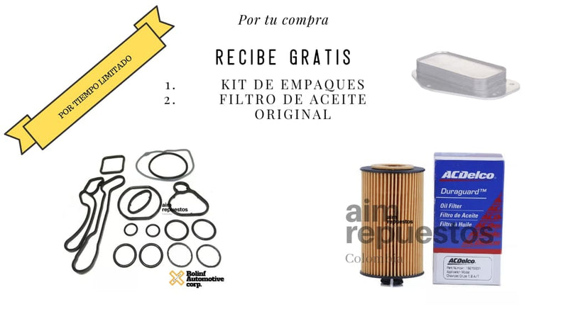 kit Enfriador De Aceite Para Chevrolet Cruze, Sonic Y Tracker - Aim Repuestos Colombia