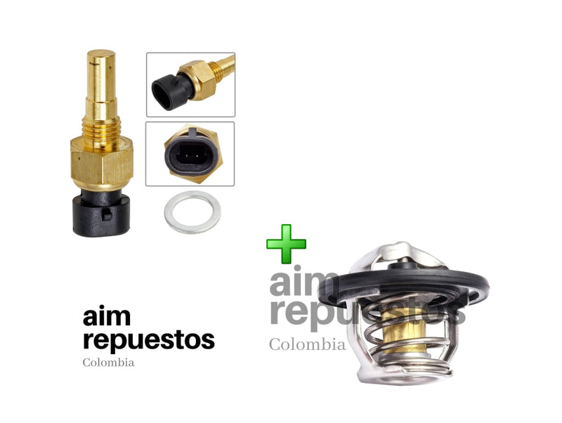 Termostato Y Sensor De Temperatura Chevrolet Captiva - Aim Repuestos Colombia